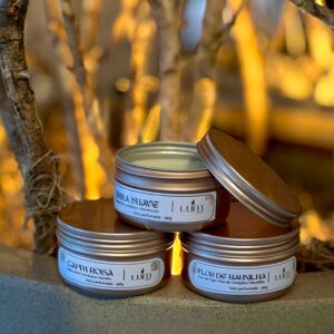 Vela Aromática _ Flor de Baunilha