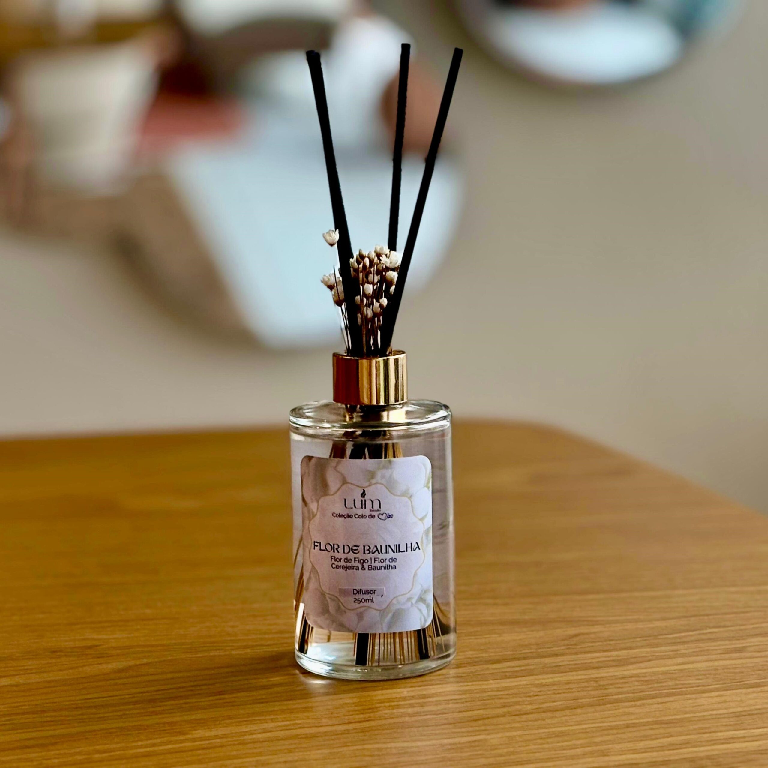 Difusor de Ambiente _ Flor de Baunilha